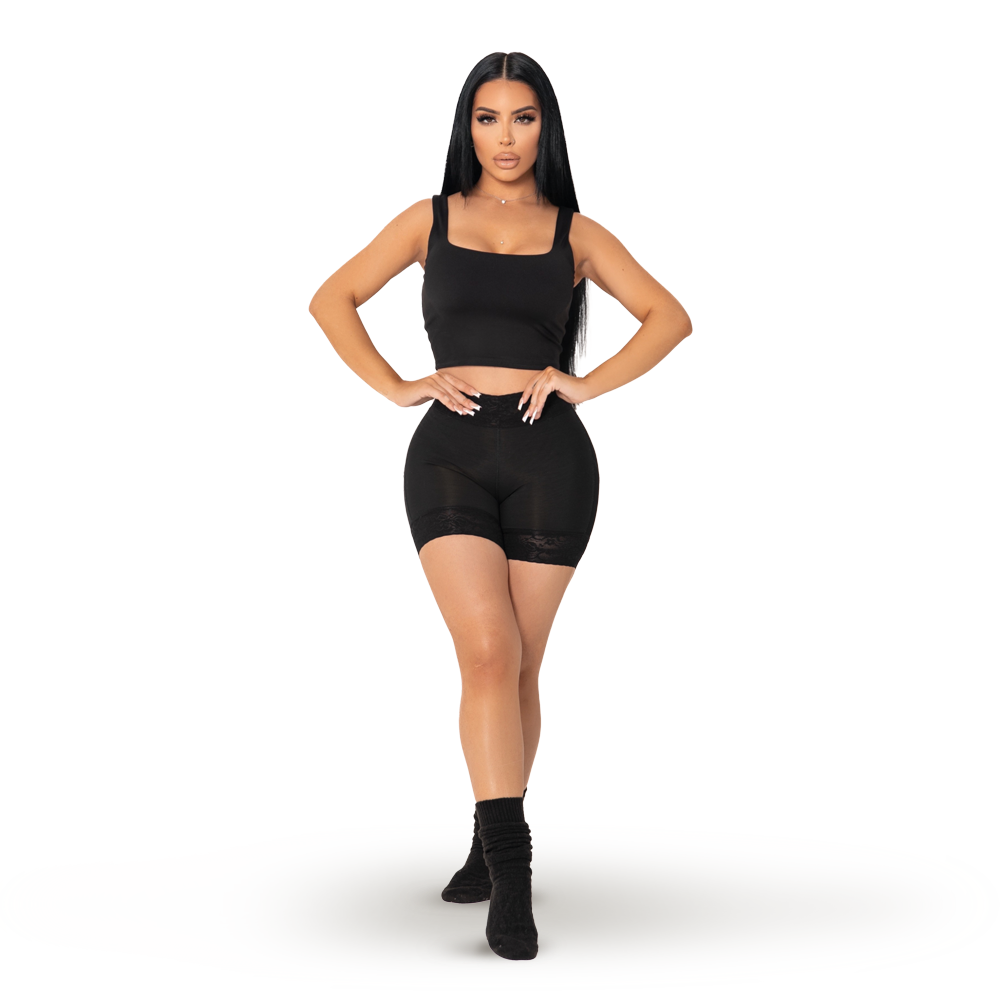Sculpting Booty Lifting Short - Black