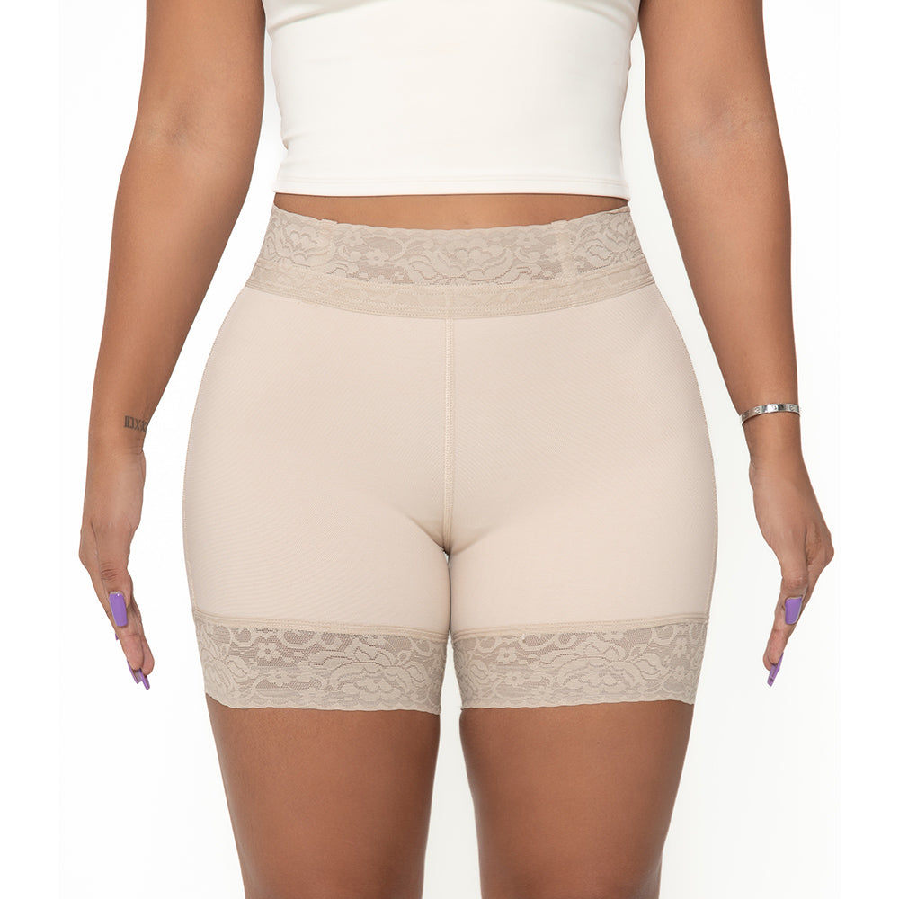 Sculpting Booty Lifting Short - Beige