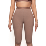 Load image into Gallery viewer, Sculpting Booty Lifting Short Knee Length - Cocoa