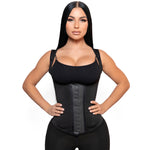 Load image into Gallery viewer, Latex Waist Trainer Cincher Vest - Black