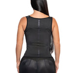Load image into Gallery viewer, Latex Waist Trainer Cincher Vest - Black