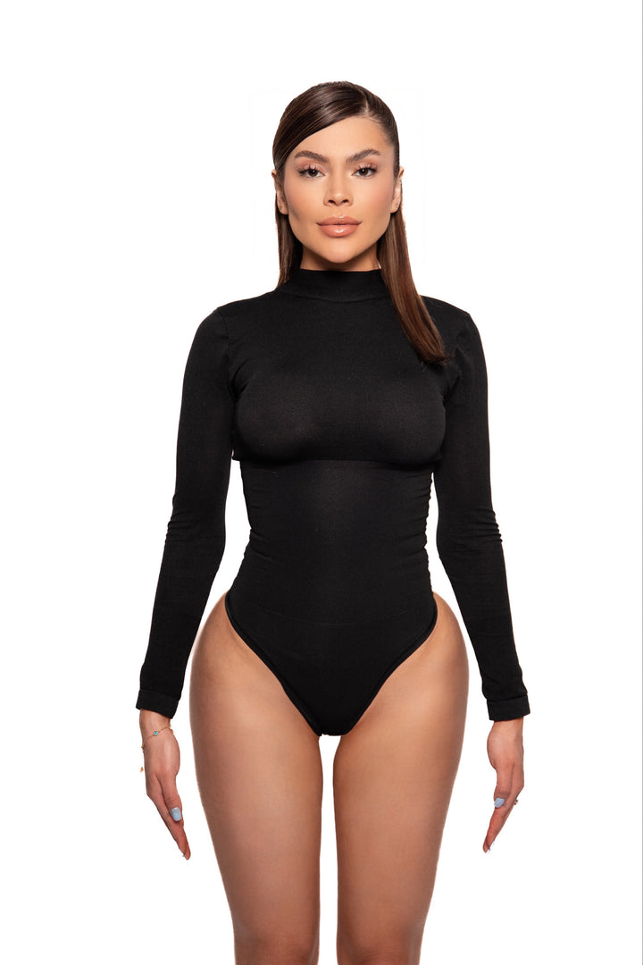 Seamless Sculpting Long Sleeve Bodysuit