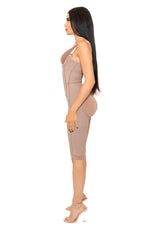 Load image into Gallery viewer, Open Bust w/ Zipper Full Body Shapwwaer - Cocoa