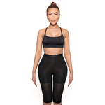 Load image into Gallery viewer, Sculpting Booty Lifting Short Knee Length - Black