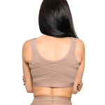 Load image into Gallery viewer, Post Surgical Front Closure Bra - Cocoa
