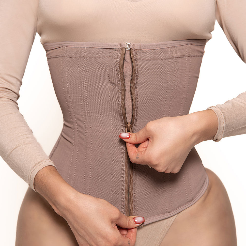 Waist Trainer 9 Rods - Cocoa